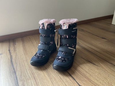 Superfit CRYSTAL Winterstiefel Kinder dunkelblau rosa 30 - Neu!