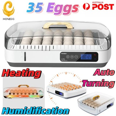 WONEGG 35 Egg Incubator Fully Auto Turning Hatch LED Digital Chicken Poultry Egg