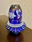 Fenton-Royal Purple Fairy Lamp - hp by Anderson  - VERY HTF!!!  STUNNER!!!