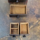 Antique Folk Art 5 drawer 15.5" Tall Chest Box Original Finish — photo 5