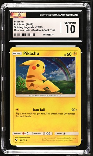 Pikachu graded CGC 10 for sale on eBay