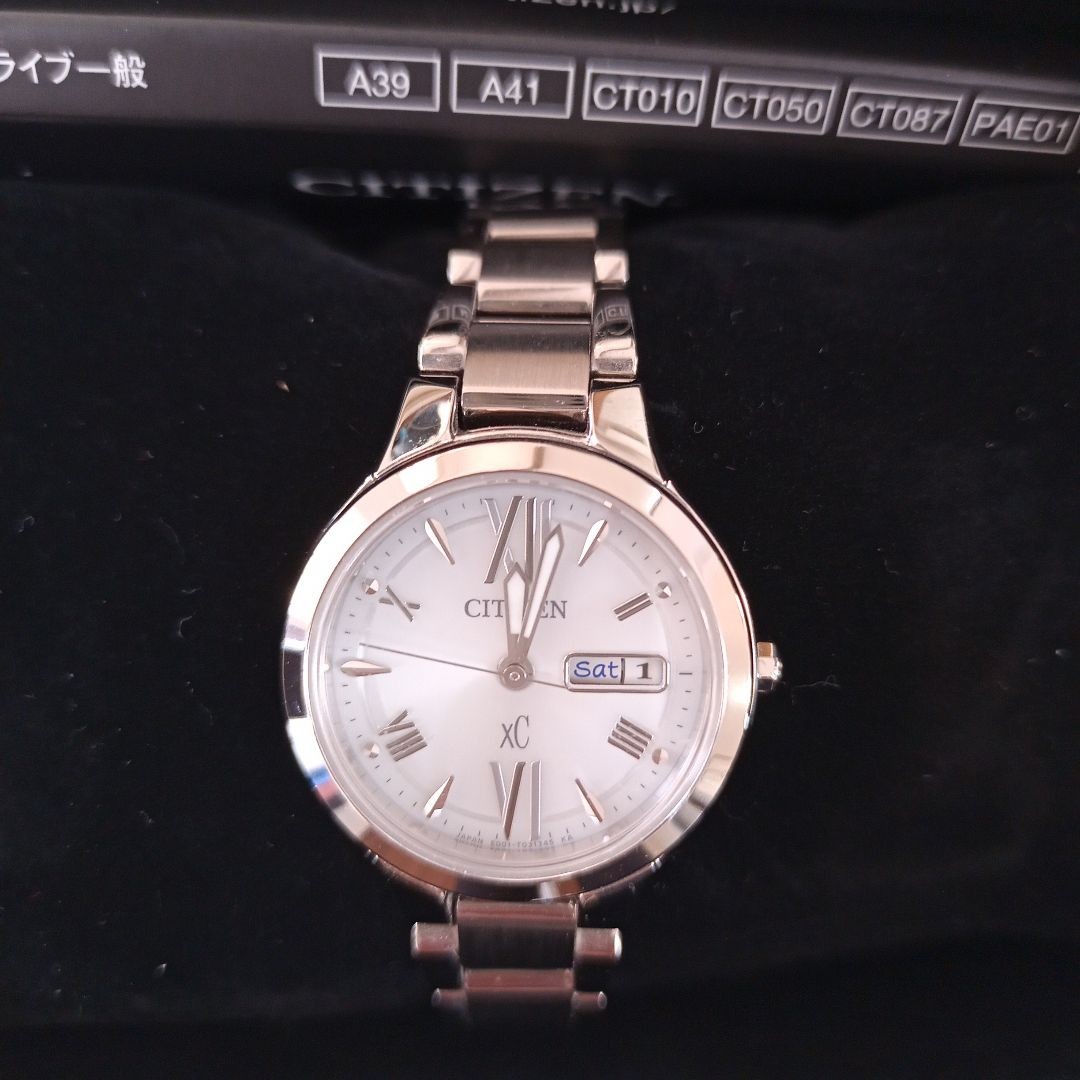 【稼動品】CITIZEN XC Eco-Drive EW3220-54A Citizen Xc Ew3220-54A Analog Solar Women Watch Crossc Eco