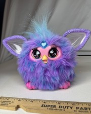 Hasbro Furby - 2023 Interactive Purple Pink And Blue Talks Ears Move/Light Up
