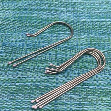 7 Replacement Clips Pins Electric Hot Rollers Curlers Two Sizes 2 Large 5 Medium