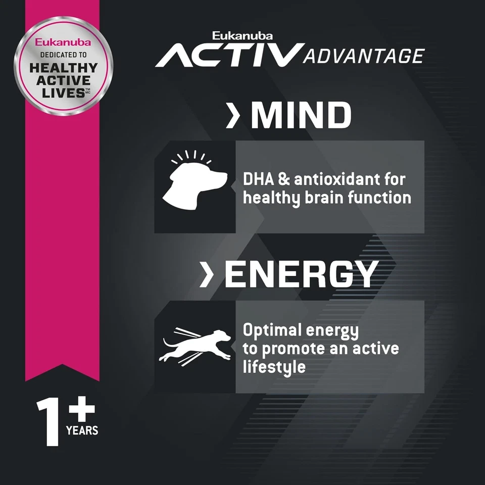 Comida seca para perros de raza grande adultos Eukanuba, cordero 1ª 30 libras (paquete de 1)  Foto 4 de 4