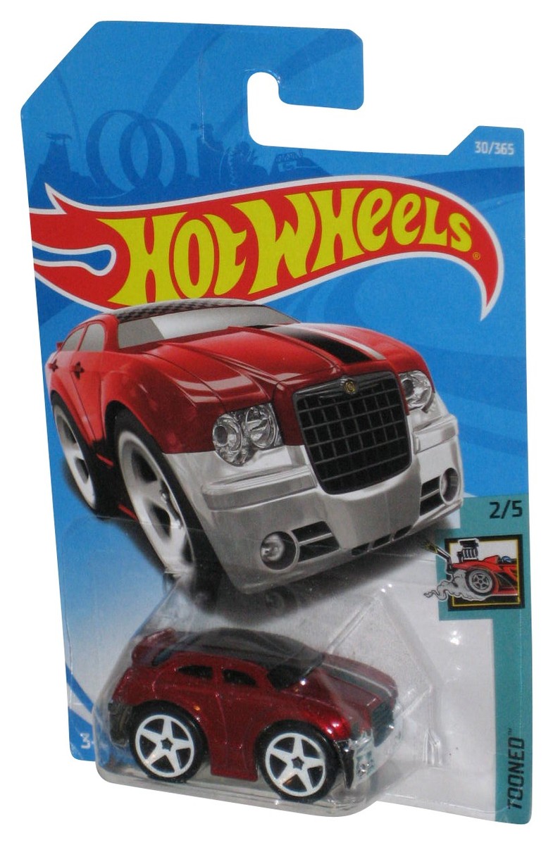 Hot Wheels Tooned 2/5 (2017) Red Chrysler 300C Toy Car 30/365 | eBay