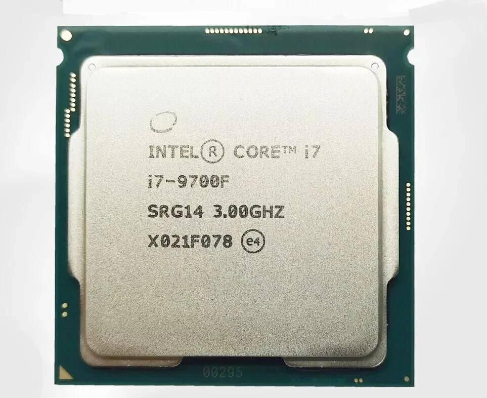 9th Gen Intel Core i7-9700F 3.0GHz (Turbo 4.7GHz) 8-Core 12M