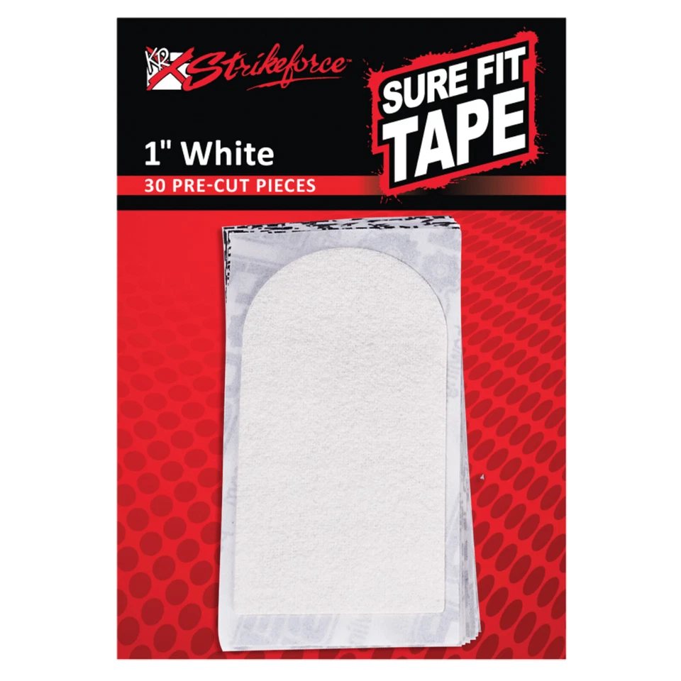 2 PACKS- KR Strikeforce Sure Fit 30 Piece White 1" Bowlers Tape Pack