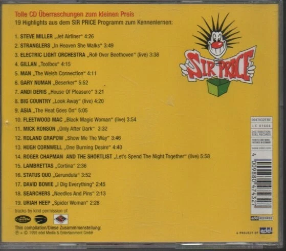 CD - SIR PRICE - DIE ZWEITE / ZUSTAND SEHR GUT #Z39# - Bild 2 von 2