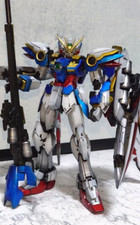 GUNDAM Wing EW All Metallic Painted RG 1:144 BANDAI Model Kit