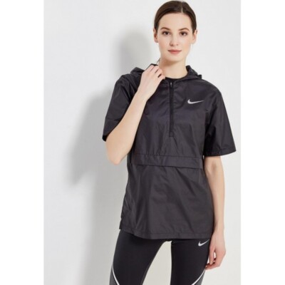 Nike Ladies Shield Jacket, Black Reflective Silver, M