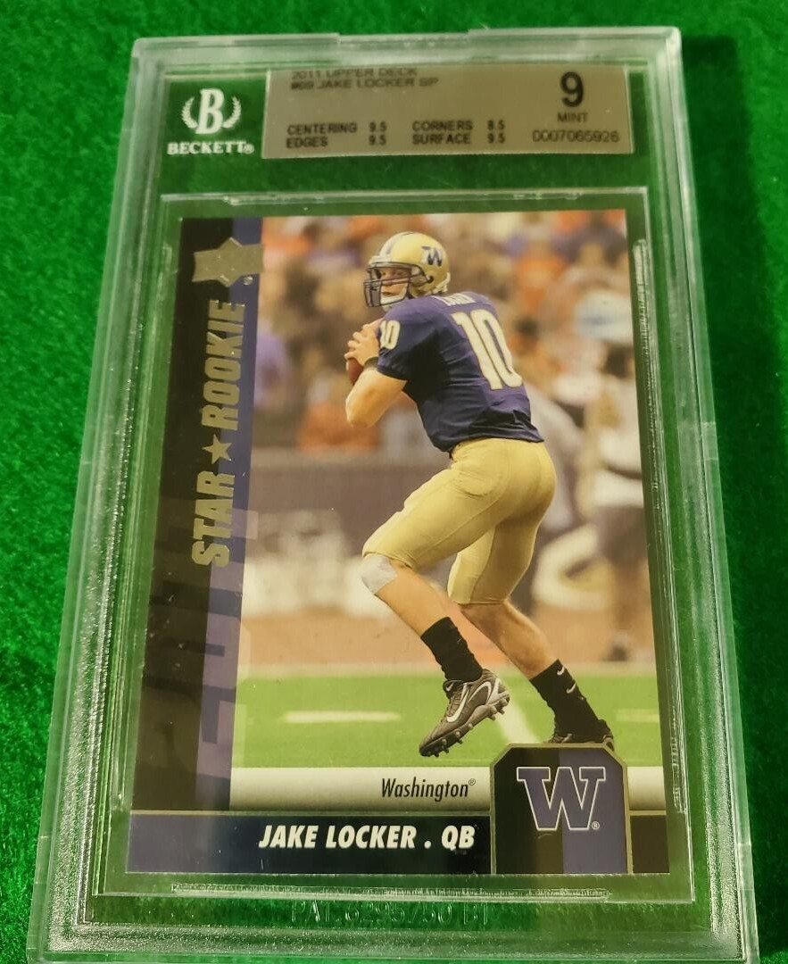 Jake Locker Upper Deck #69 Base