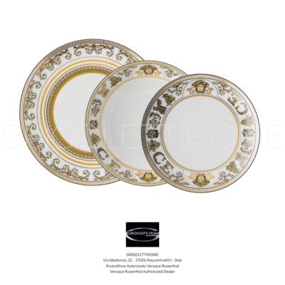 Versace Rosenthal - Virtus Gala - Plates 36 Pieces 12 People - Dealer