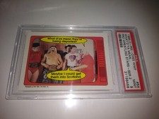 Roddy Piper Iron Sheik 1985 WWF Wrestling Stars O-Pee-Chee #54 PSA 9 Mint OPC 