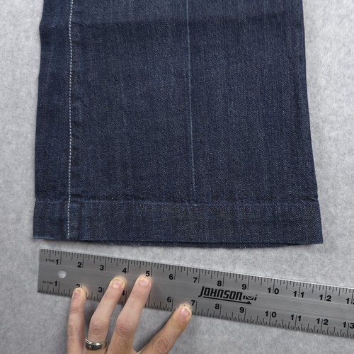 Jeans denim Swarovski 7 For All Mankind 7FAM dojo gamba svasata donna 30 (32x33) - Foto 15 di 16