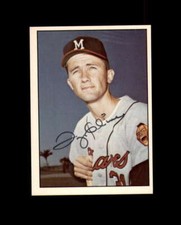 Ty Cline Hand Signed 1978 TCMA 60's Milwaukee Braves Autograph