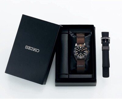 Seiko Prospex The Black Series Limited Nylon Strap Automatic Men