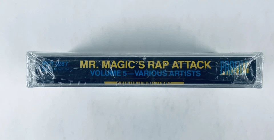 Mr Magic's Rap Attack Vol 5 Cassette Tape SEALED + Hype, Eazy-E, De La Soul HTF - Image 3 of 3