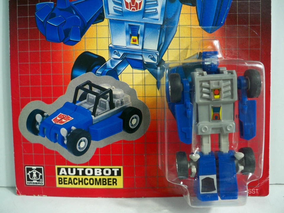 K23i05281 BEACHCOMBER MOC MINT ON SEALED CARD 1985 G1 TRANSFORMERS VINTAGE - Image 3 of 4