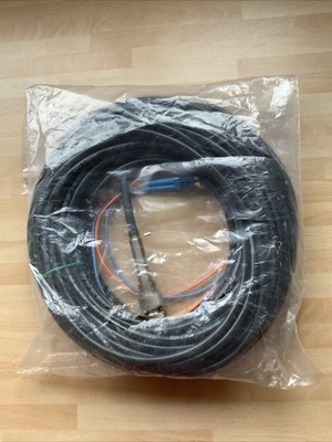 Glasfaserkabelnetz, Single Mode, LC, Lucent 408992543, Duplex. (GD)