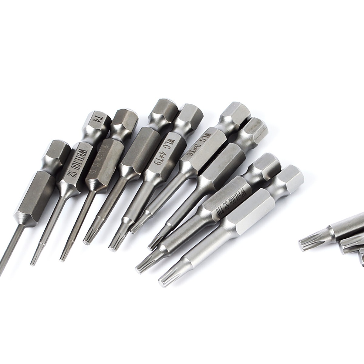 11 Stück Torx Schraubendreher Sets, Lange Torx Sternkopf 11 Stück Torx Schraubendreher Sets, Lange Torx Sternkopf
