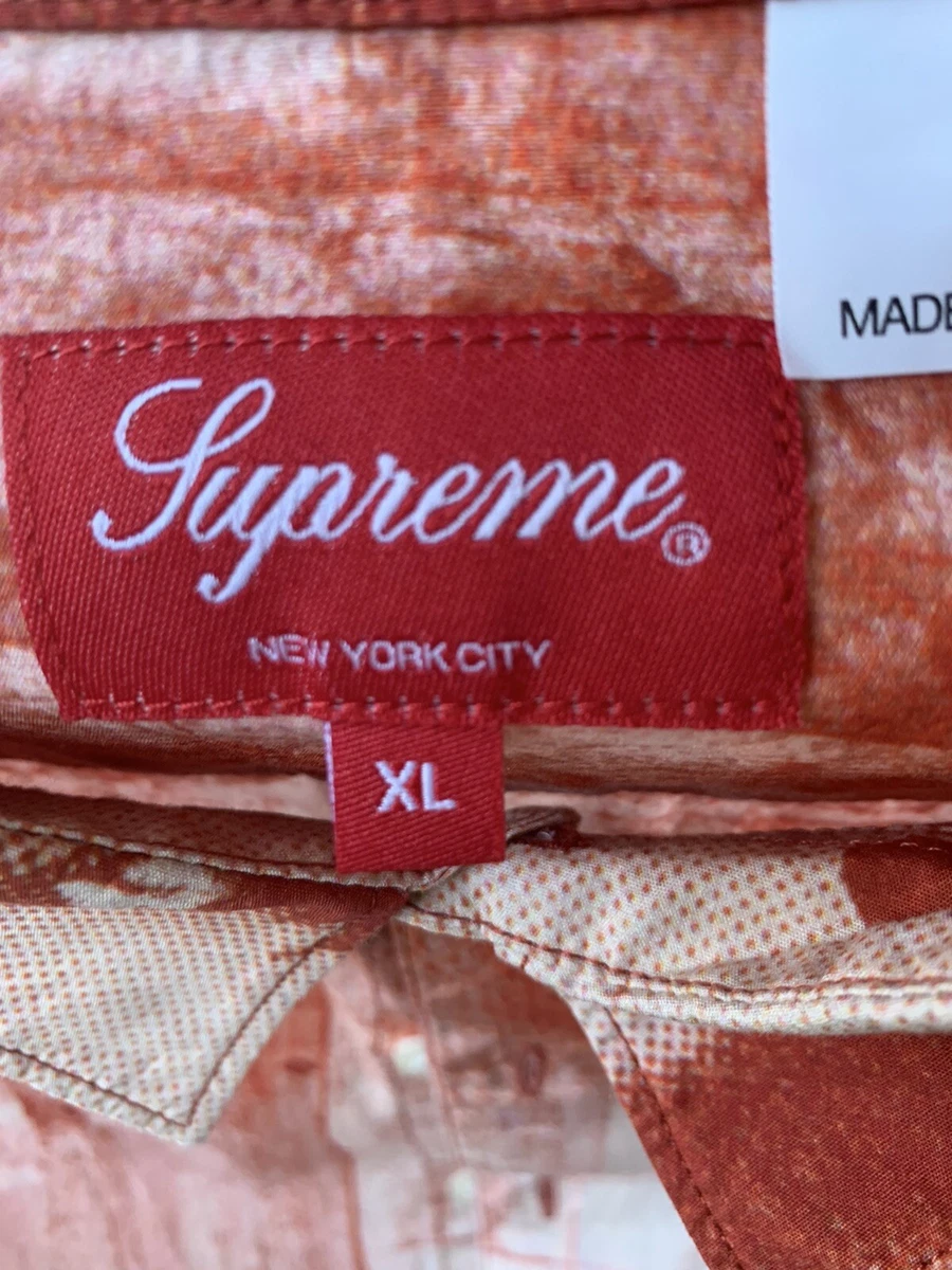 Supreme X Christopher Wool - Supreme Red T-Shirt - Size XL - NEW
