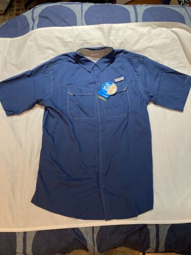 Men’s Columbia Omni-Shade PFG Fishing Shirt! Size XLT!  - Afbeelding 1 van 7