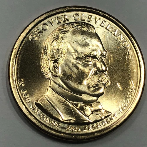 2012-P Presidential Dollar Grover Cleveland Second Term — photo from the most recent tracked eBay sale