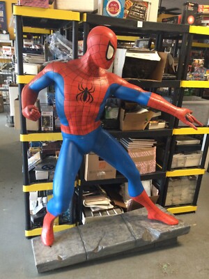 Life Size Amazing Spiderman Full Size Comic Version RARE SEE PICS Marvel