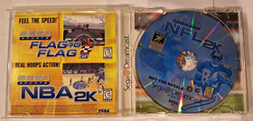 NFL 2K (Sega Dreamcast, 1999)