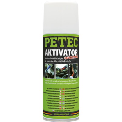 Petec Aktivatorspray für anaerob Klebstoffe und Dichtstoffe - 200ml Spray