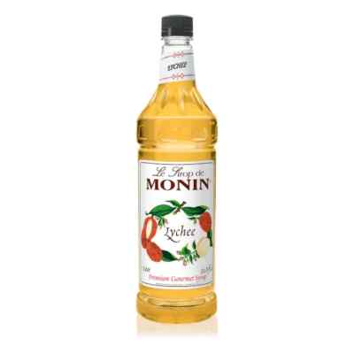 Monin Lychee Syrup (1L), H-Lychee, 1.0L