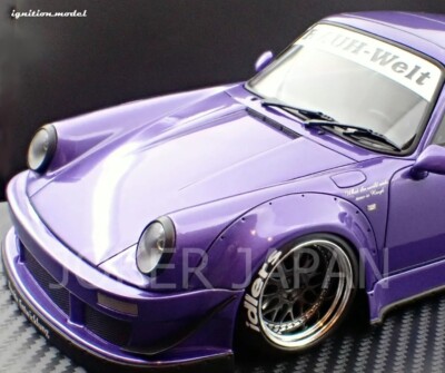 1/18 Ignition Model Porsche 911 RWB 930 Purple with works M1