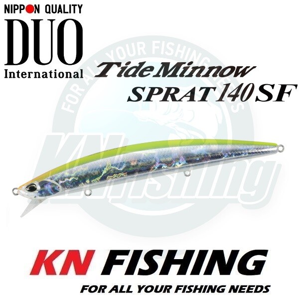 Leurre Flottant Duo Tide Minnow Sprat 140mm - AFA0116 - Pour Pêche En Mer (neuf)