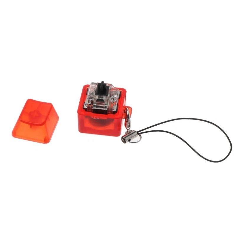 Mechanical Keyboard Cherry MX Tester with RGB Clear Keychain Base