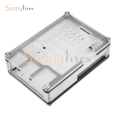 Transparent 9-Layer Acrylic Shell Protective Shell Case Fit For Raspberry Pi 5