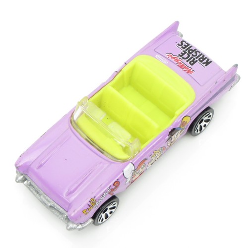RICE KRISPIES 1957 CHEVY BEL AIR CONVERTIBLE - 1996 MATCHBOX 1:66 DIE-CAST - Picture 6 of 7