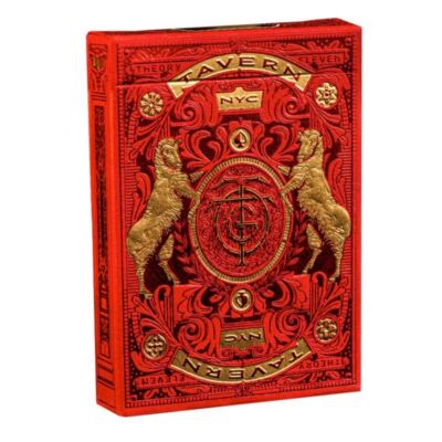 Tavern on the Green: Red Edition by Theory11 Poker Spielkarten Kartenspiel