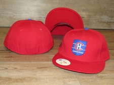 Montreal Canadiens Vintage Crest Stall & Dean Fitted Hat Cap Men's Size 7 7/8