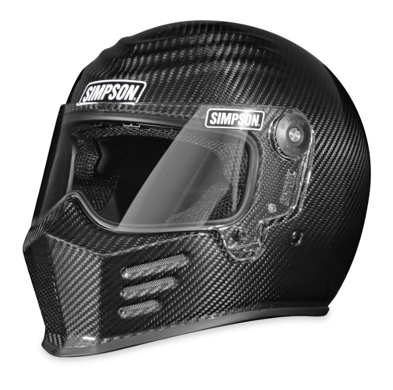 Simpson Racing Outlaw Bandit Helmet Carbon Fiber X-Large OB3CXL