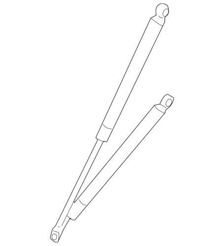 Cilindro de elevación del portón trasero para Ford Taurus X Freestyle 2006-2009 (N/P 6F9Z-74406A10-B)