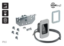 Sommer YS11614 922MHz ENTRAsys+ Fingerprint Scanner Stainless Steel EVO+ PRO+