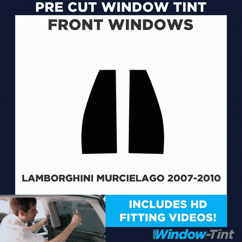 Pre Cut Car Window Tint for Lamborghini Murcielago 2007-10 Front Windows Film - Picture 2 of 10