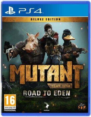Mutant Year Zero: Road to Eden Deluxe Edition PS4 PEGI 16 Adventure UK Release