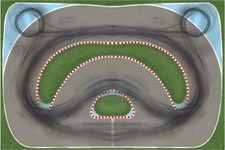 Race Track Table Track for Turbo Racing Nano Racer 100cm x 60cm