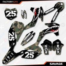 Woodland Savage Camo Graphics Kit fits KTM 13-15 SX SXF XC XCF 125 250 300 450