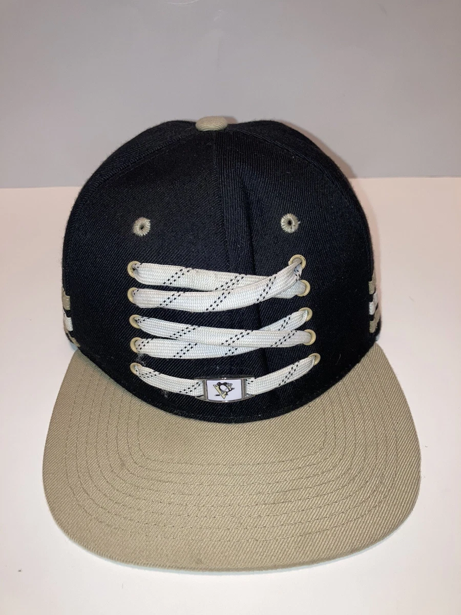 Adult Zephyr NHL Lacer Collection Pittsburgh Penguins Lace Logo Snapback Hat