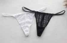 Women Sexy Thongs Floral Mesh T-back Underwear Hipster G-string panties XS-M-L