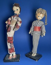 2 VINTAGE FABRIC ANIME JAPAN