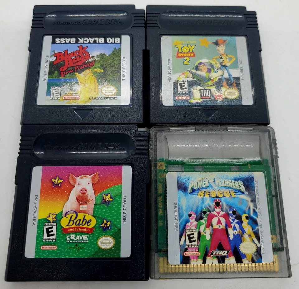 Vintage LOT of 4 Original Gameboy Color Games (Nintendo 1998) Authentic Tested🔥 - Image 4 of 4